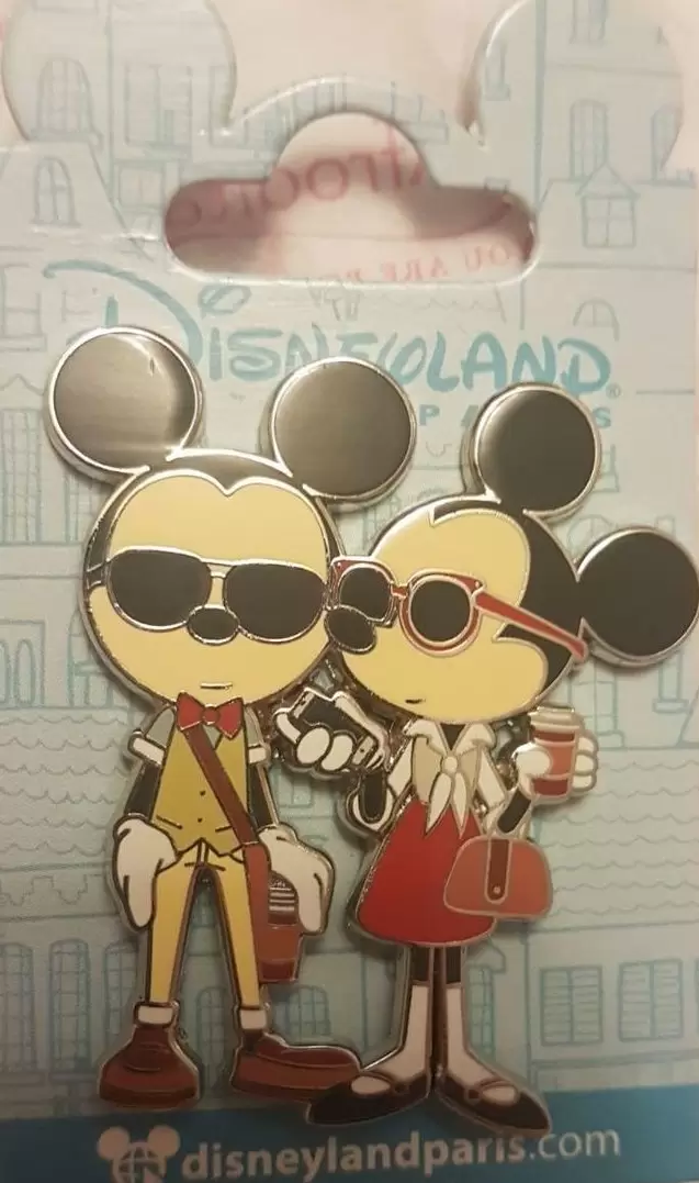 Disney - Pins Open Edition - Mickey & Minnie City Chill
