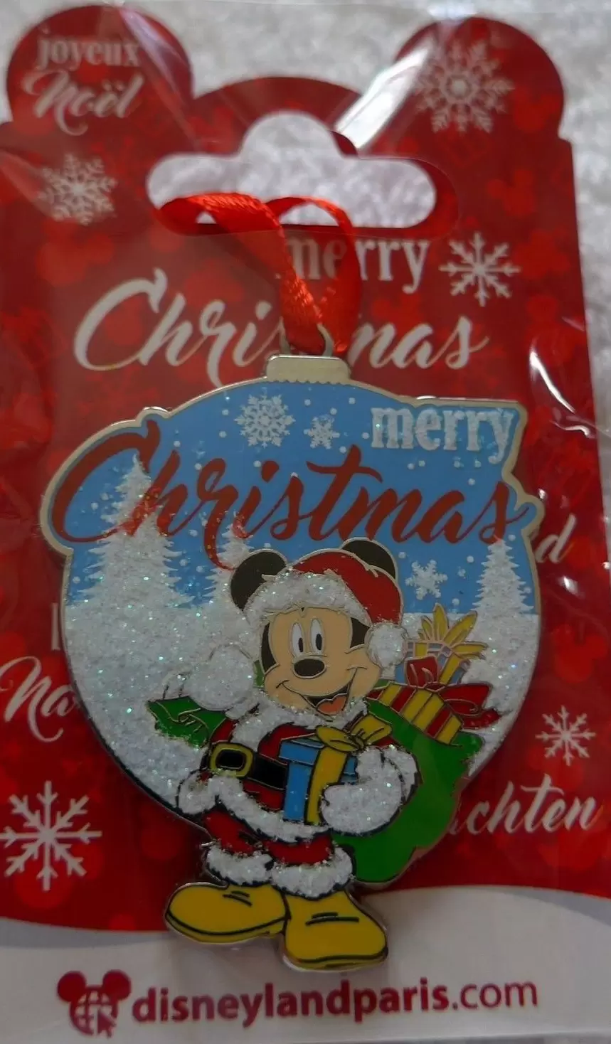 Disney Pins Open Edition - Mickey Christmas 2016