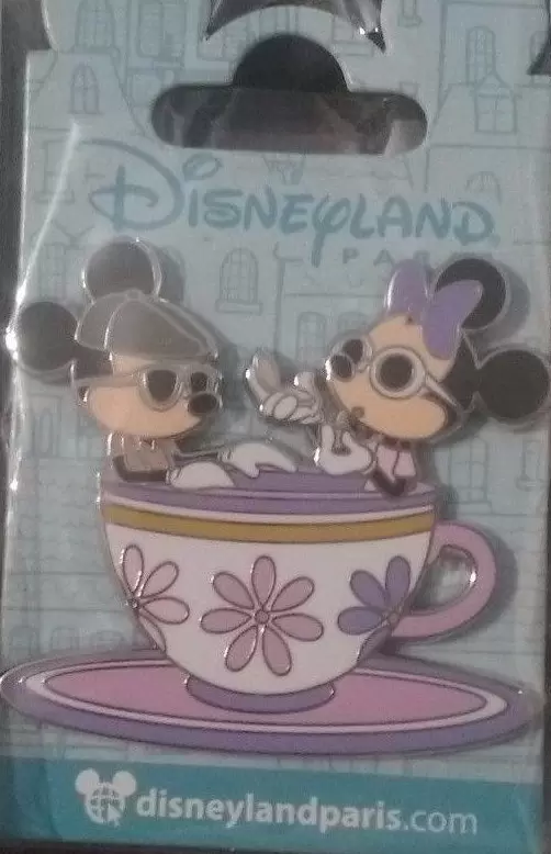 Disney Pins Open Edition - DLP - Mickey Minnie in a teacup