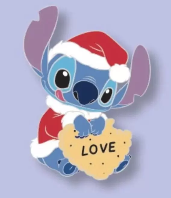 Disney Collectible LE 5300 Trading Pin LILO & STITCH Very Merry Christmas 2016