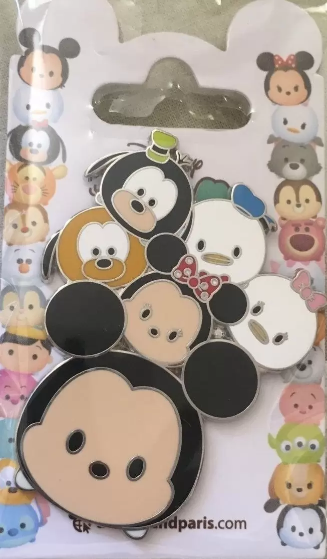 Disney - Pins Open Edition - Tsum Tsum Mickey Family