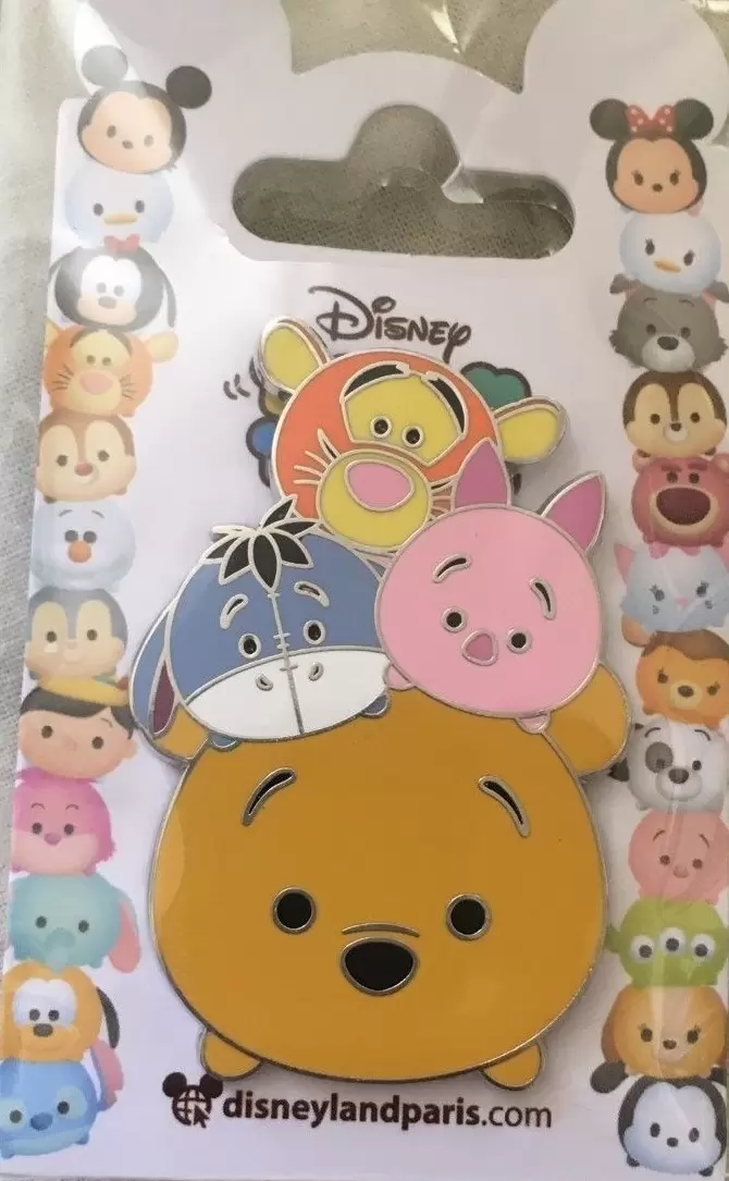 Disney Pins Open Edition - DLP - Tsum Tsum Winnie and Friends