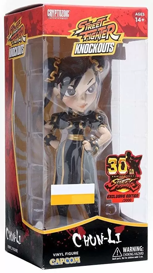Vinyl Figures - Street Fighter Knockouts - Chun -Li  30th Anniversary