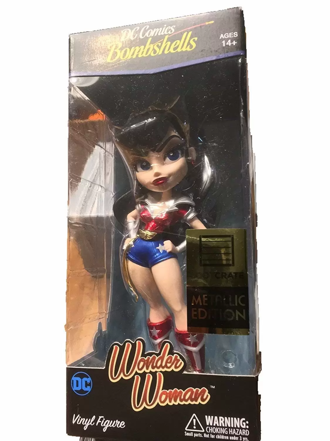 Vinyl Figures - DC Comics Bombshells - Wonder Woman Metallic