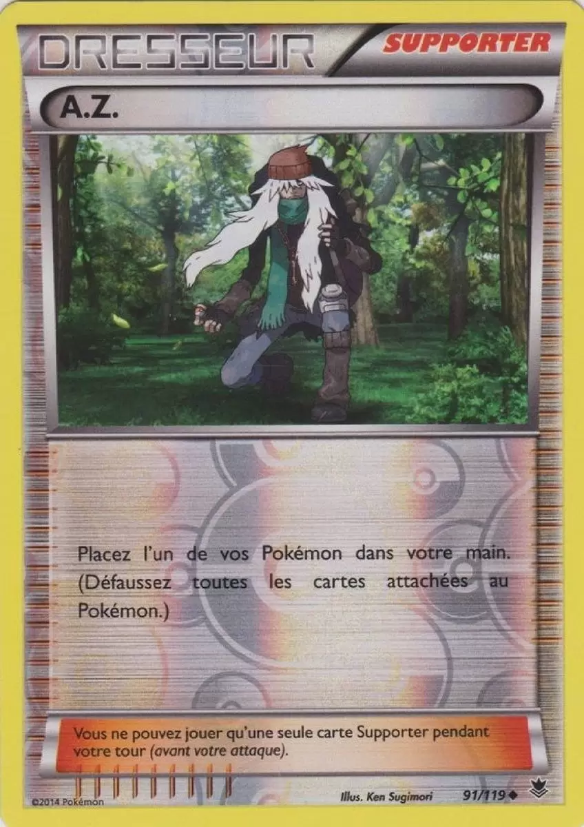 Pokémon XY Vigueur Spectrale - A.Z. Reverse