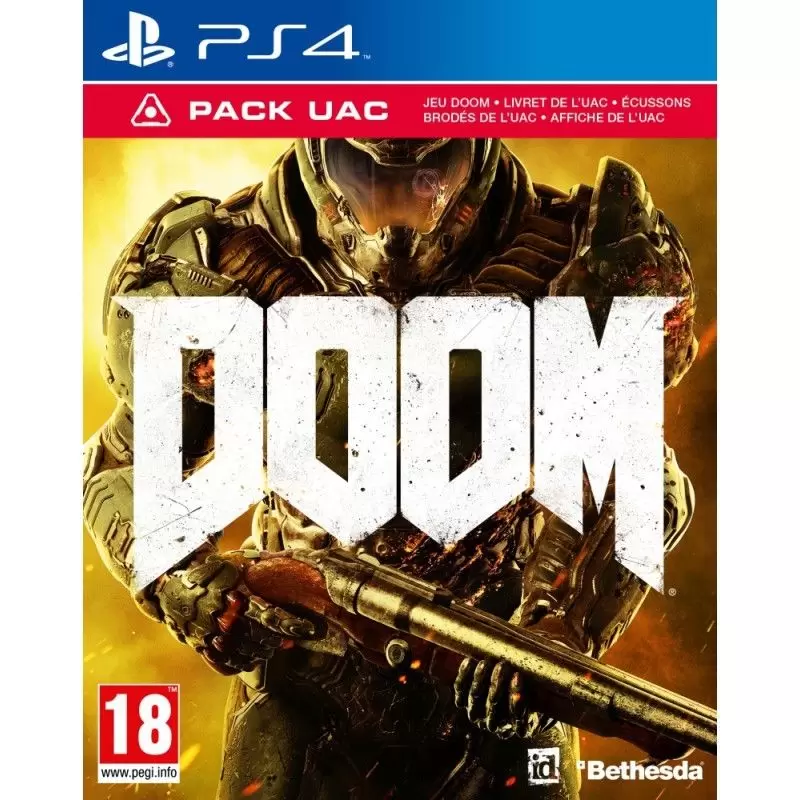 Jeux PS4 - Doom Pack UAC