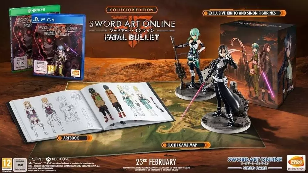 Jeux PS4 - Sword Art Online: Fatal Bullet Collector