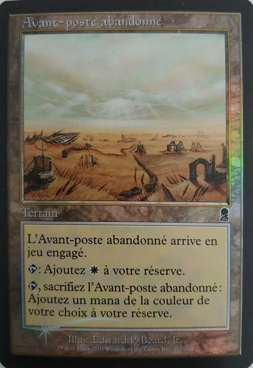 Odyssée - Avant-poste abandonné Foil