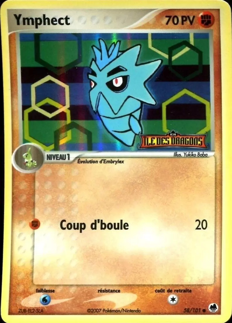 Iles des Dragons - Ymphect Holographique Logo