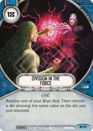 La Voie de la Force - Division dans la force