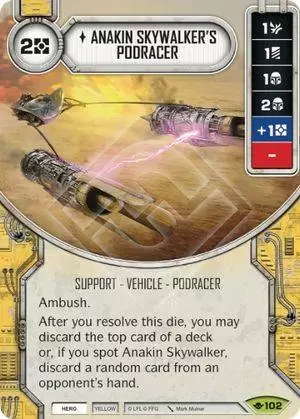 La Voie de la Force - Module de course d\'Anakin Skywalker