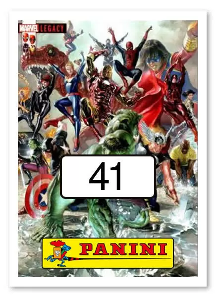 Marvel Legacy Sticker collection - 41