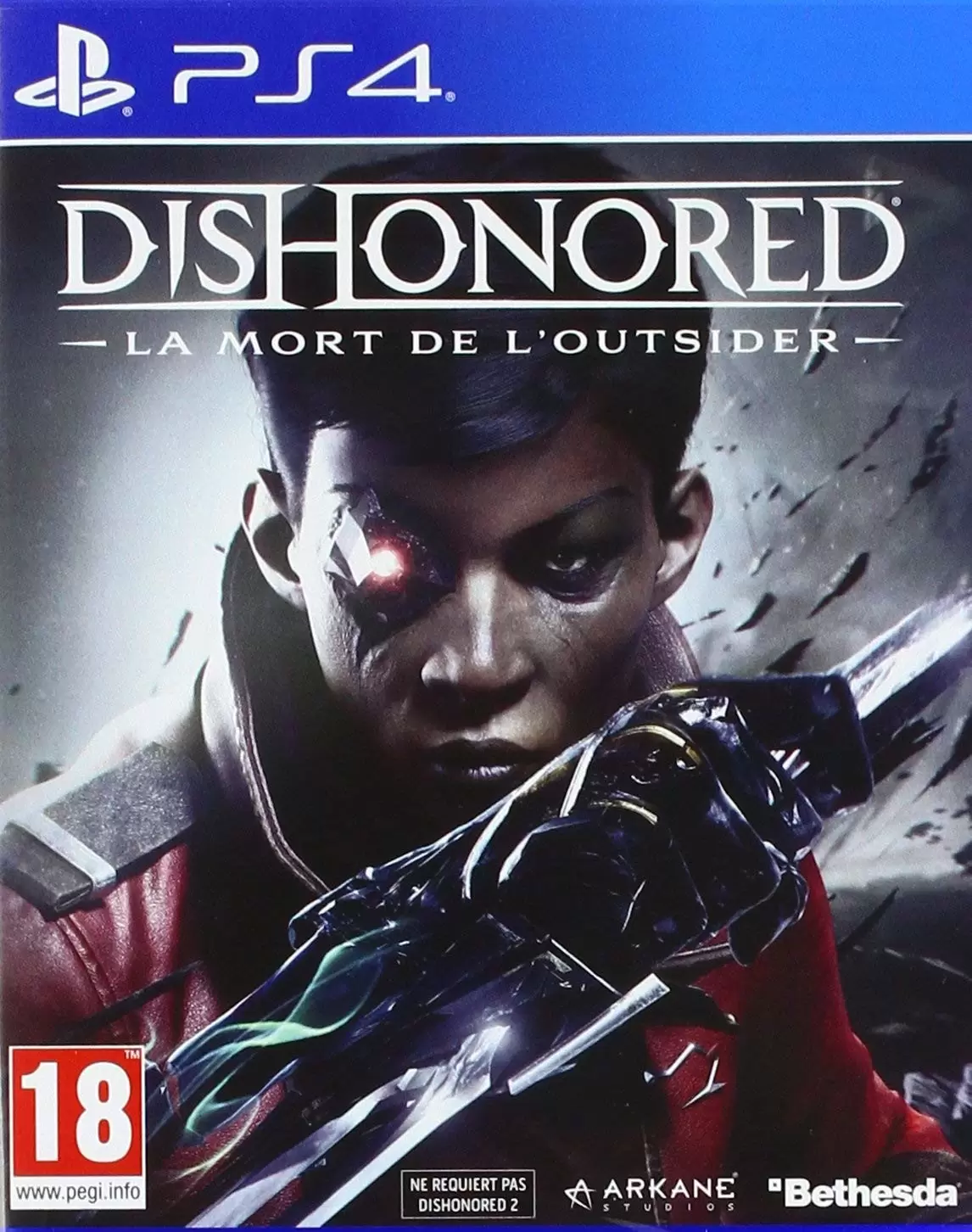 Jeux PS4 - Dishonored La mort de l\'Outsider