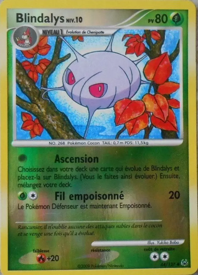 Pokémon Série Platine - Blindalys Reverse