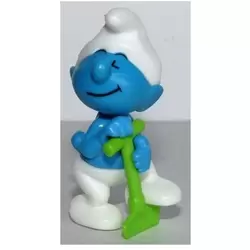 Smurf with shovel