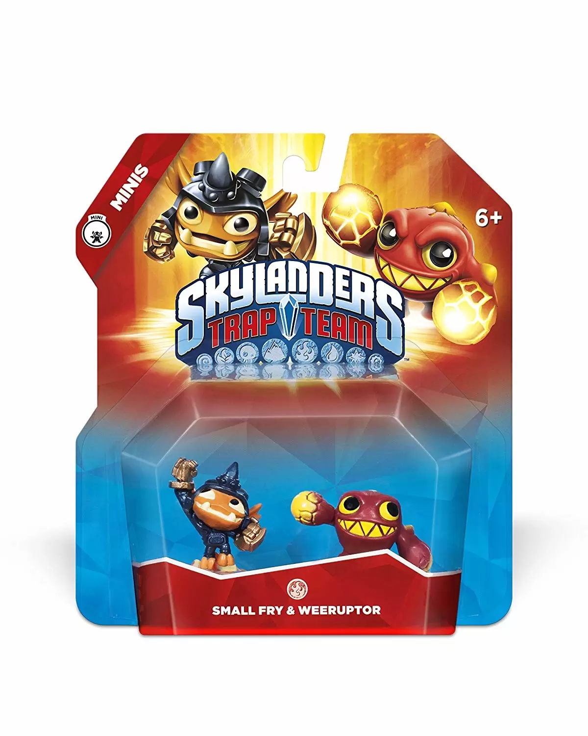 Skylanders Trap Team - Small Fry & Weeruptor 2 Pack