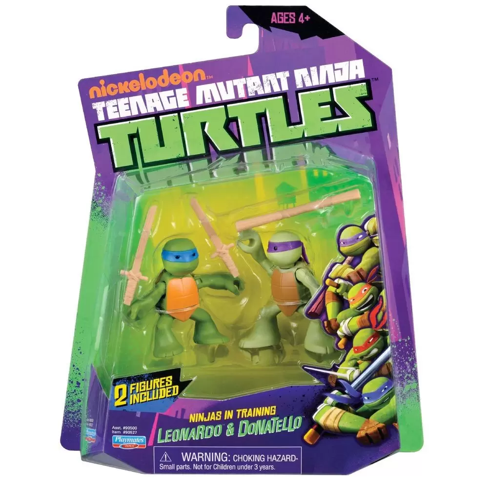TMNT (Nickelodeon) (2012 à 2017) - Ninjas in Training Leonardo & Donatello
