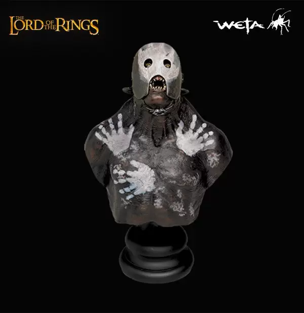 Weta Lord of The Rings - Uruk-Hai Berserker Bust