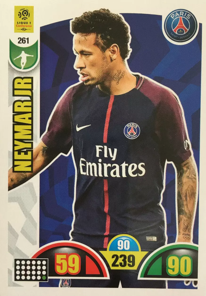 Adrenalyn XL : 2018-2019 (France) - Neymar Jr - Paris Saint-Germain