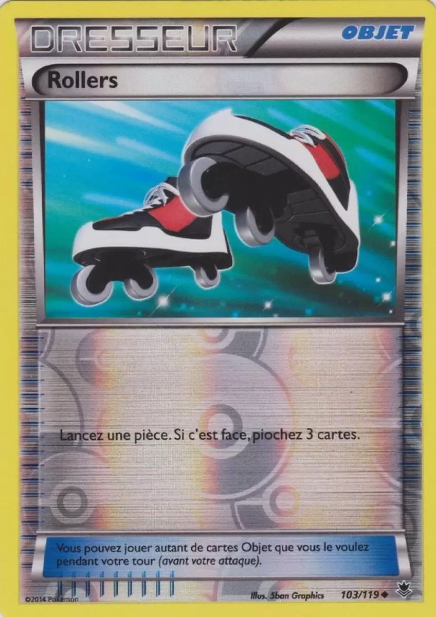 Pokémon XY Vigueur Spectrale - Rollers Reverse