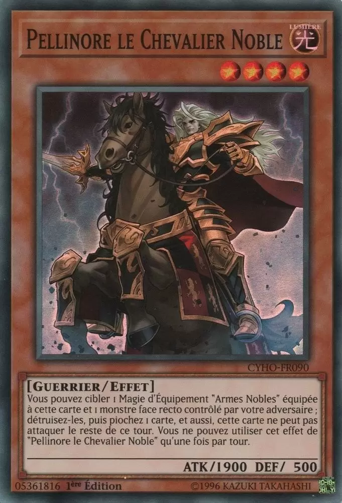 Horizon Cybernétique CYHO - Pellinore le Chevalier Noble