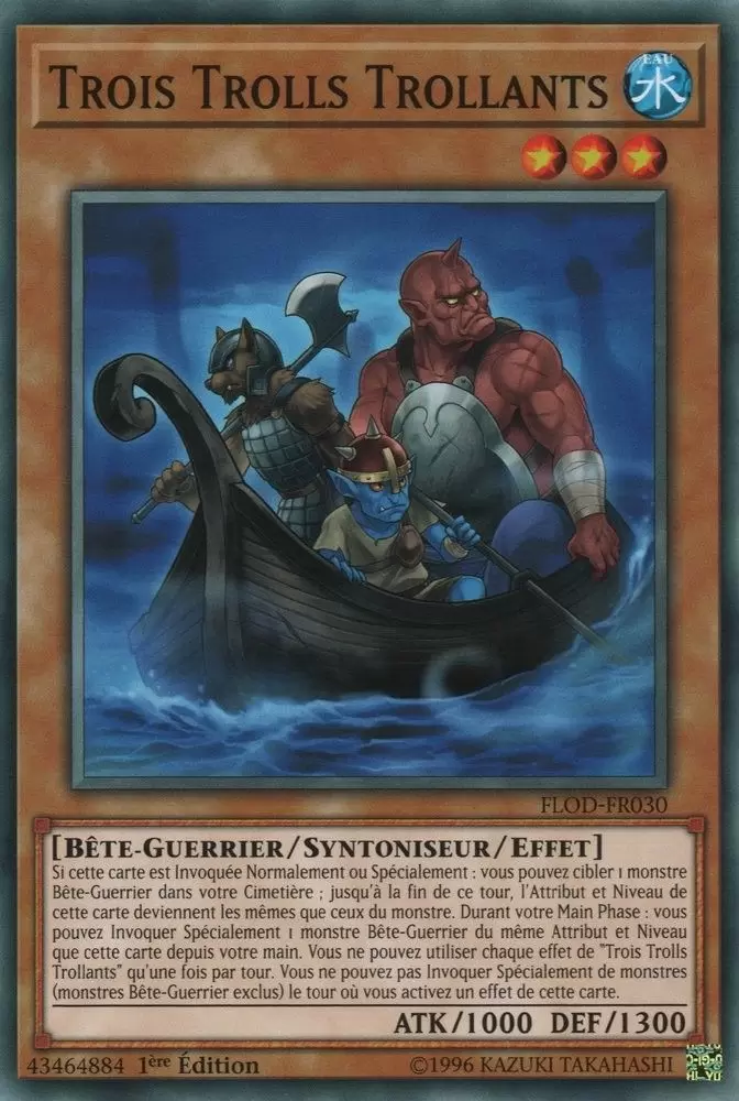 Les Flammes de la Destruction FLOD - Trois Trolls Trollants