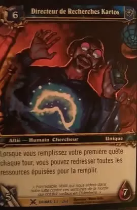 Tambours de Guerre - Directeur de Recherches Kartos