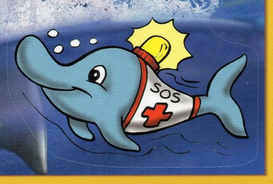 Amici Cucciolotti : Nos p\'tits animaux 2018 - Le dauphin n \'abandonne jamais un compagnon blessé : il le transporte à la surface et le soutient pour qu \' il puisse respirer !
