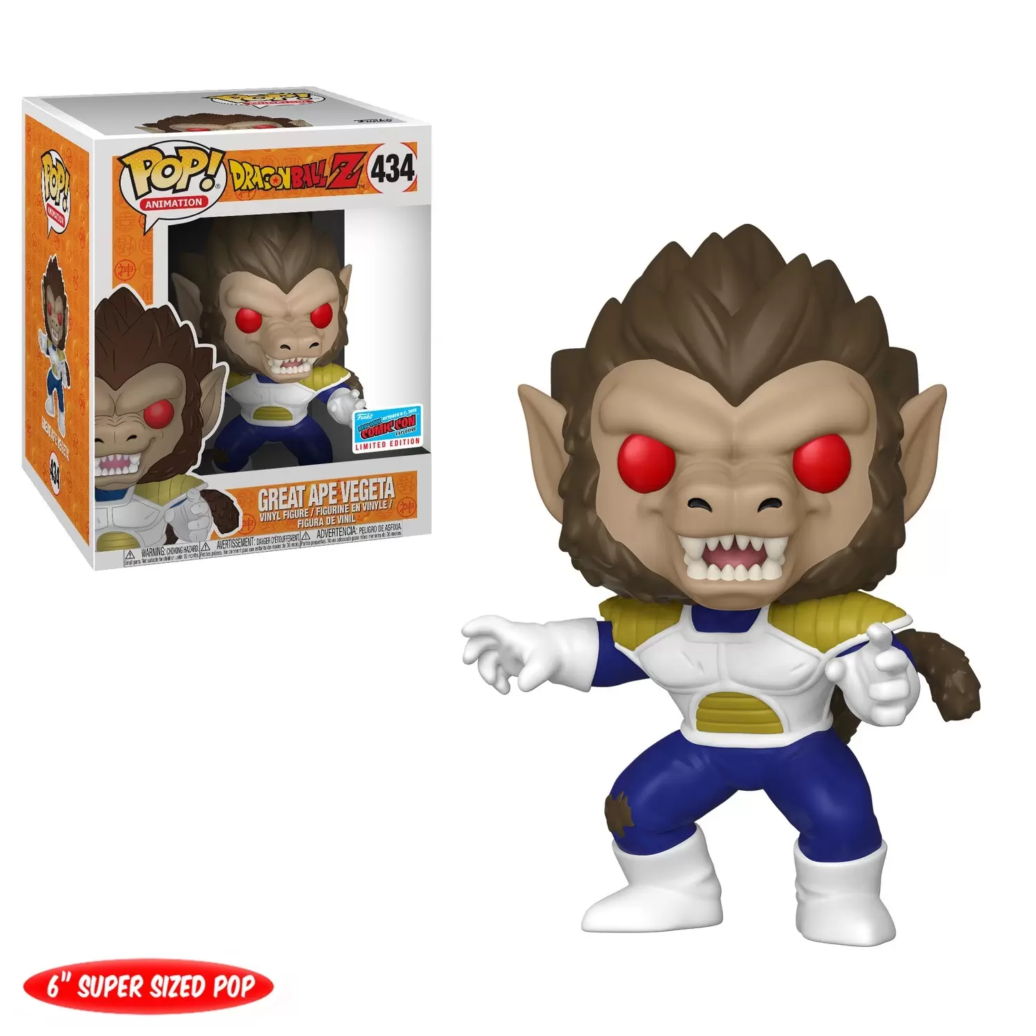 Dragonball Z Great Ape Vegeta Pop Animation Action Figure 434