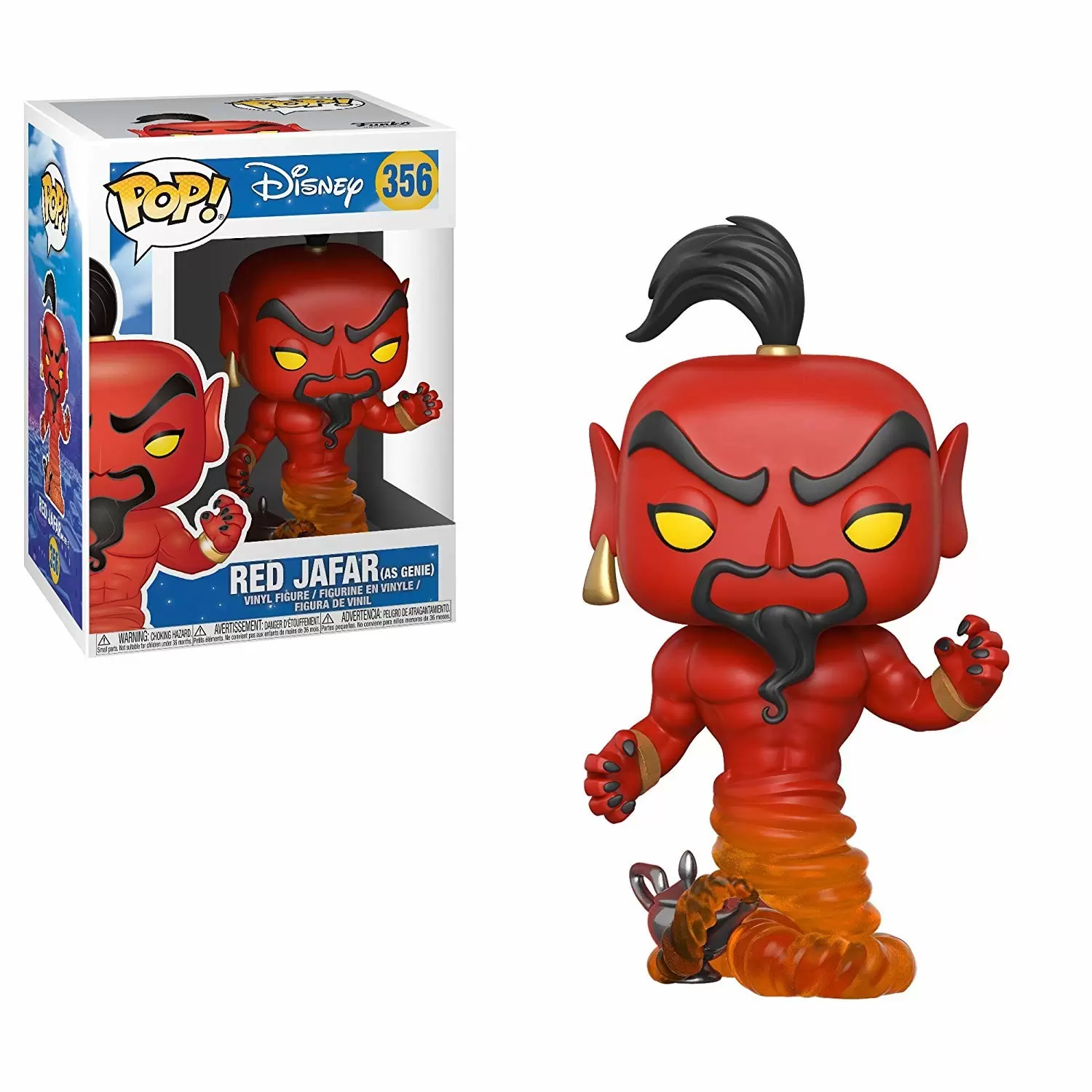 POP! Disney - Aladdin - Red Jafar (as Genie)