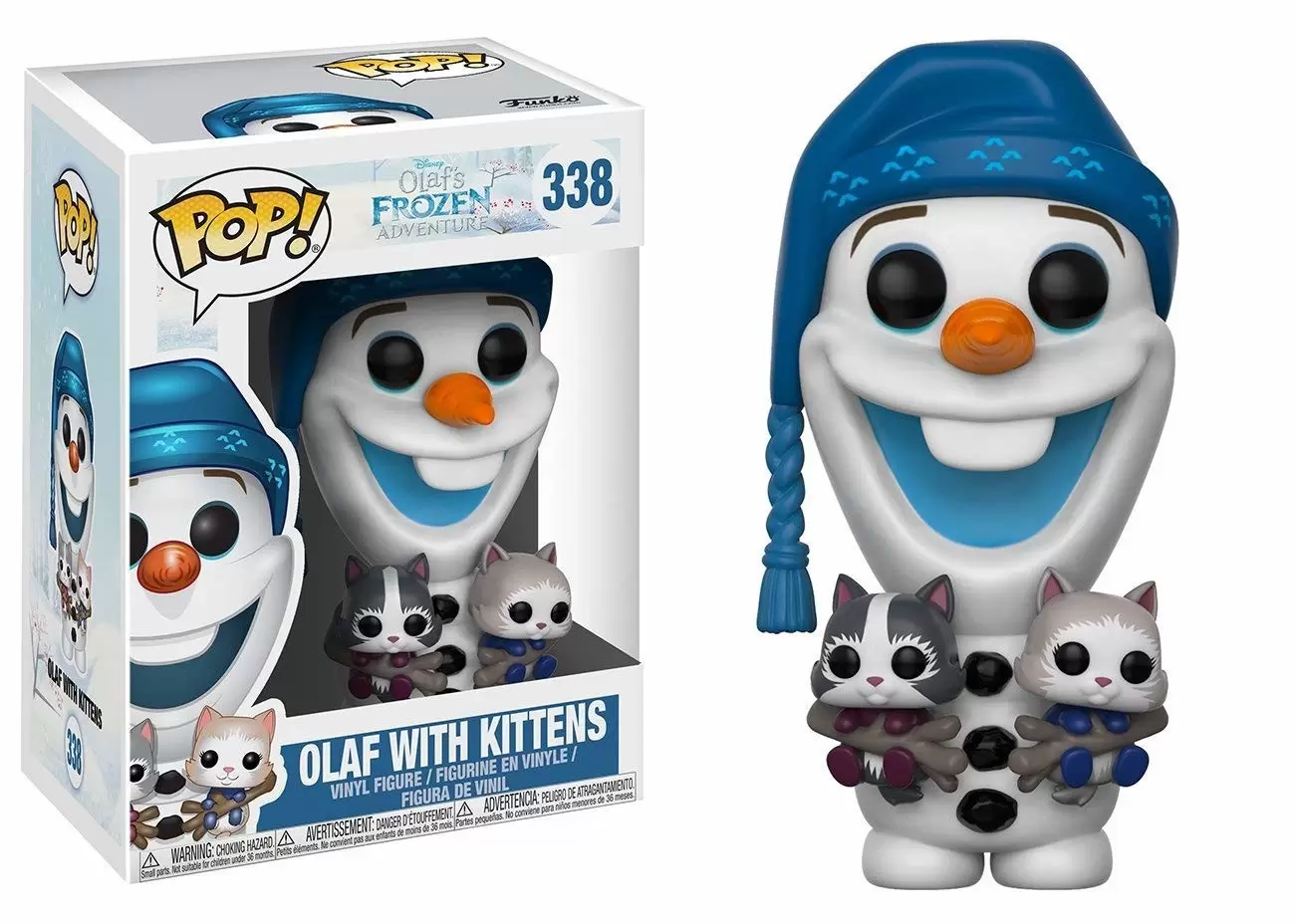 POP! Disney - Olaf\'s Frozen Adventure - Olaf With Kitten