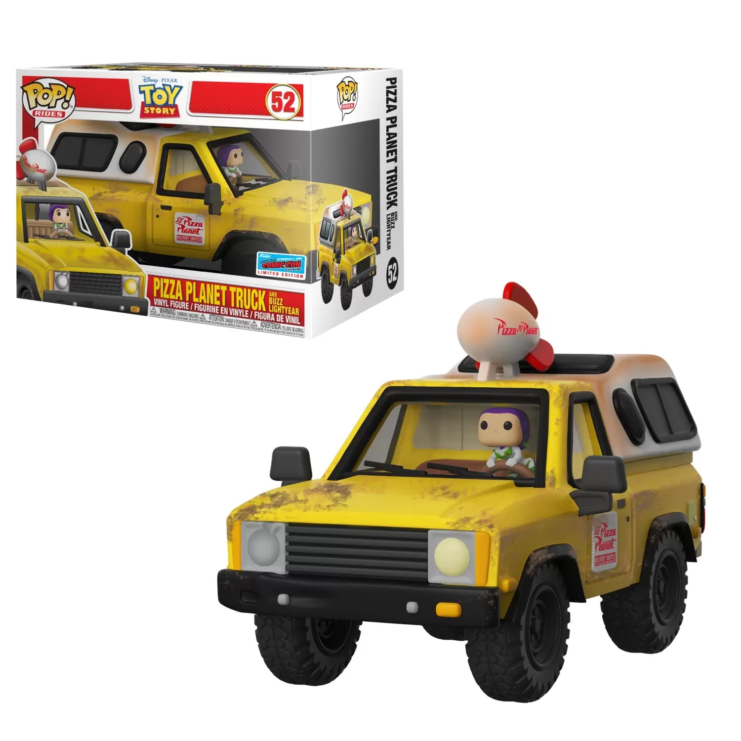 POP! Rides - Toy Story - Pizza Planet Truck and Buzz Lightyear
