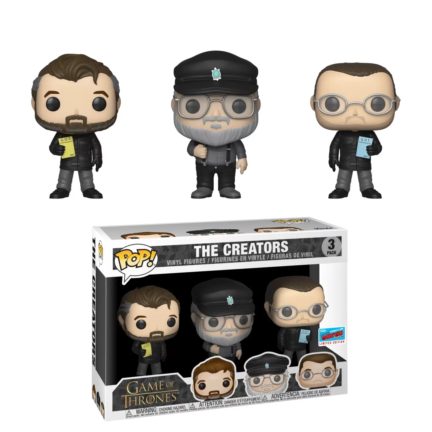 POP! Game of Thrones - Game of Thrones - The Creators 3 Pack