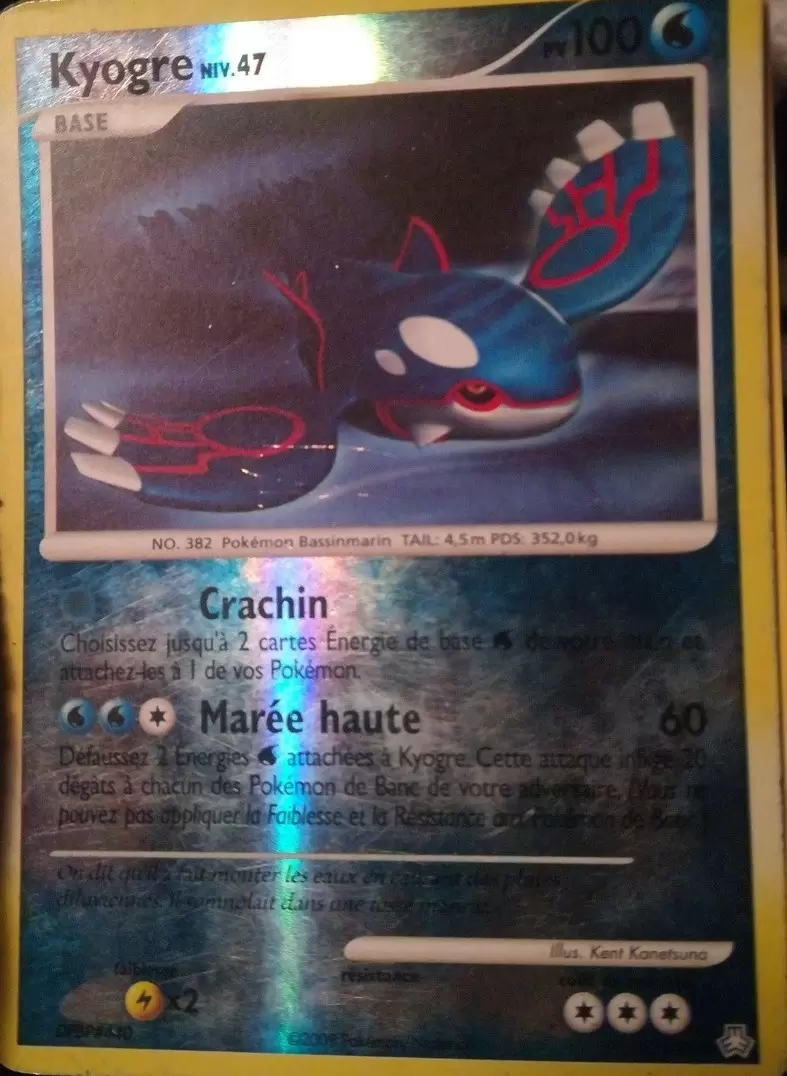 Eveil des Légendes - Kyogre Reverse