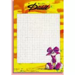 Feuille Diddl format A5 n°6
