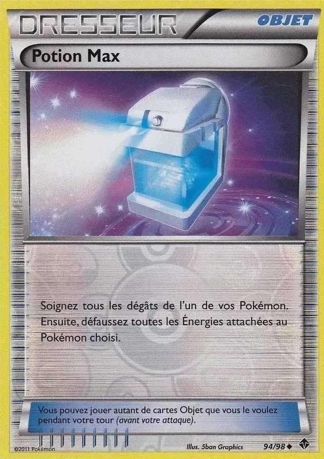 Pouvoirs Emergeants - Potion Max Reverse