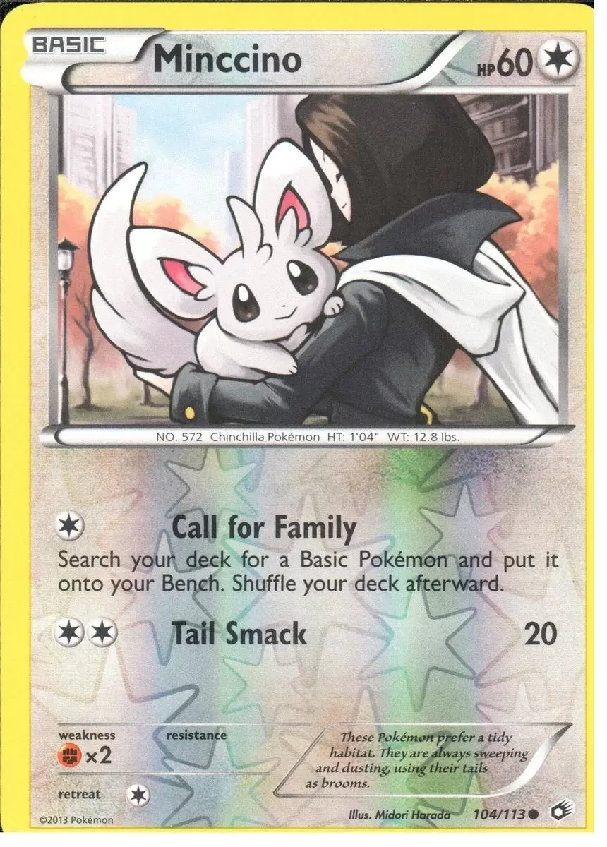 Trésors Légendaires - Minccino Reverse