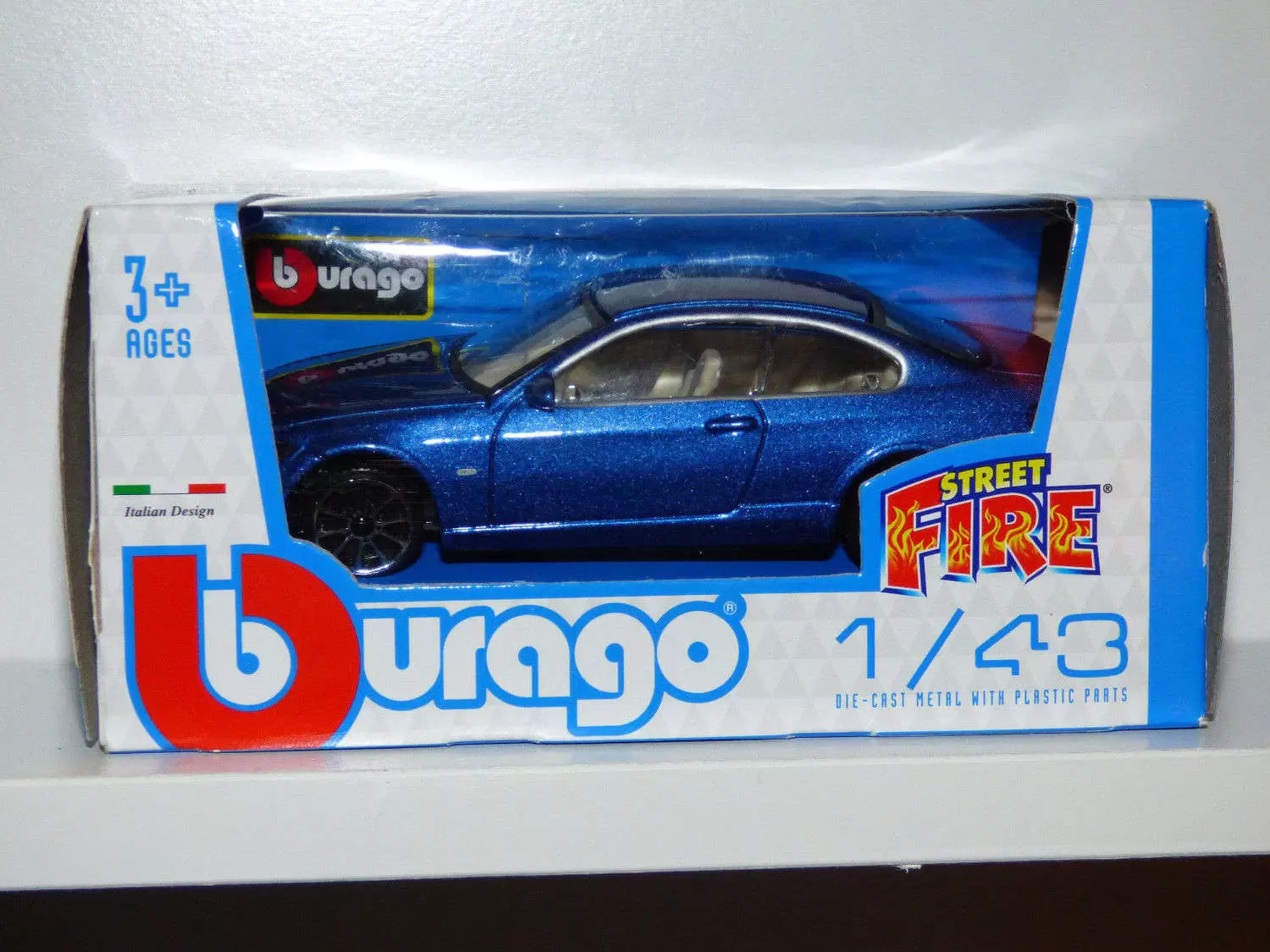 Bburago 1/43e - BMW 335i (Bleu)