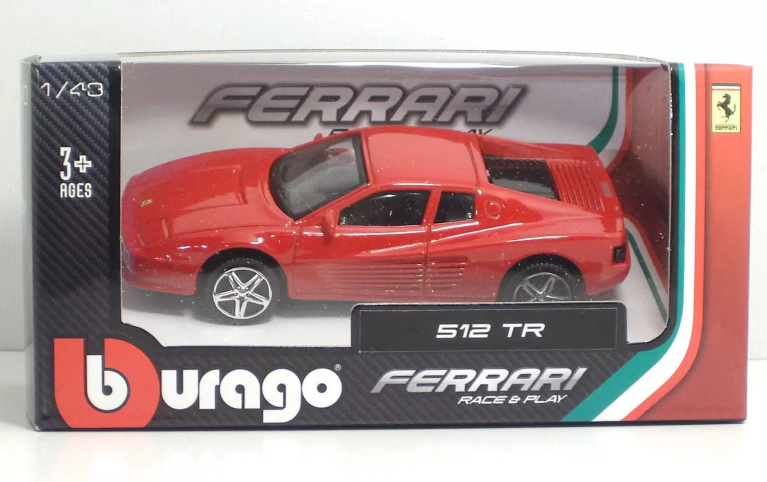 Bburago 1/43e - FERRARI 512 TR (Rouge)