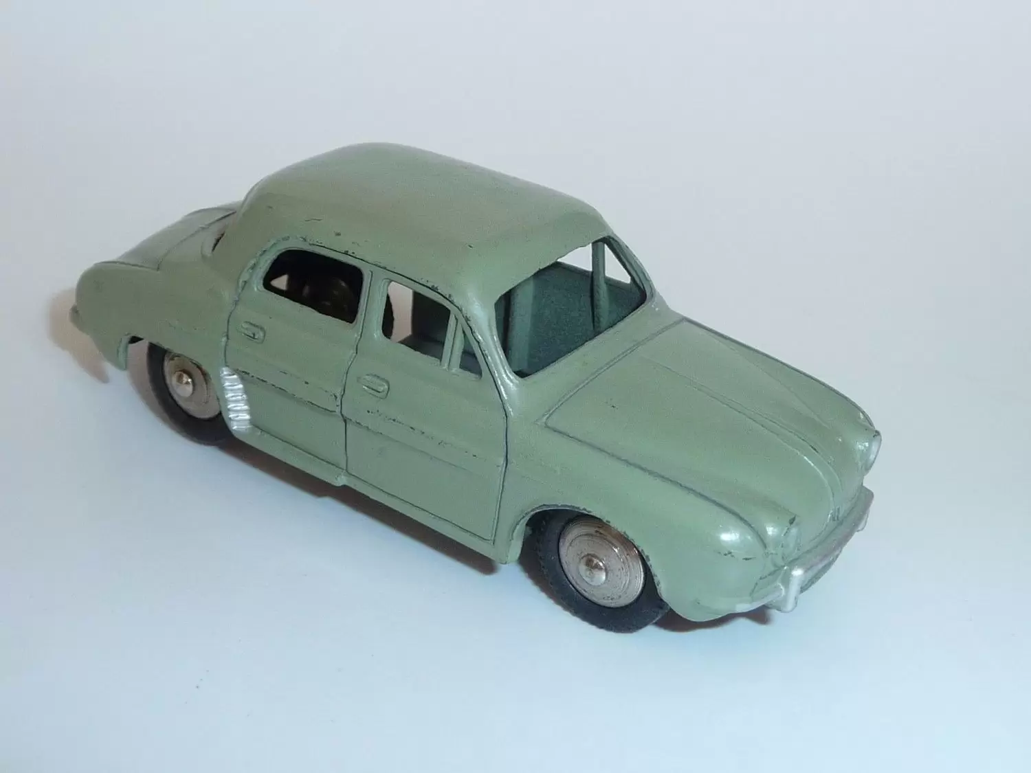 Vintage Dinky Toys - RENAULT Dauphine (Gris Vert)