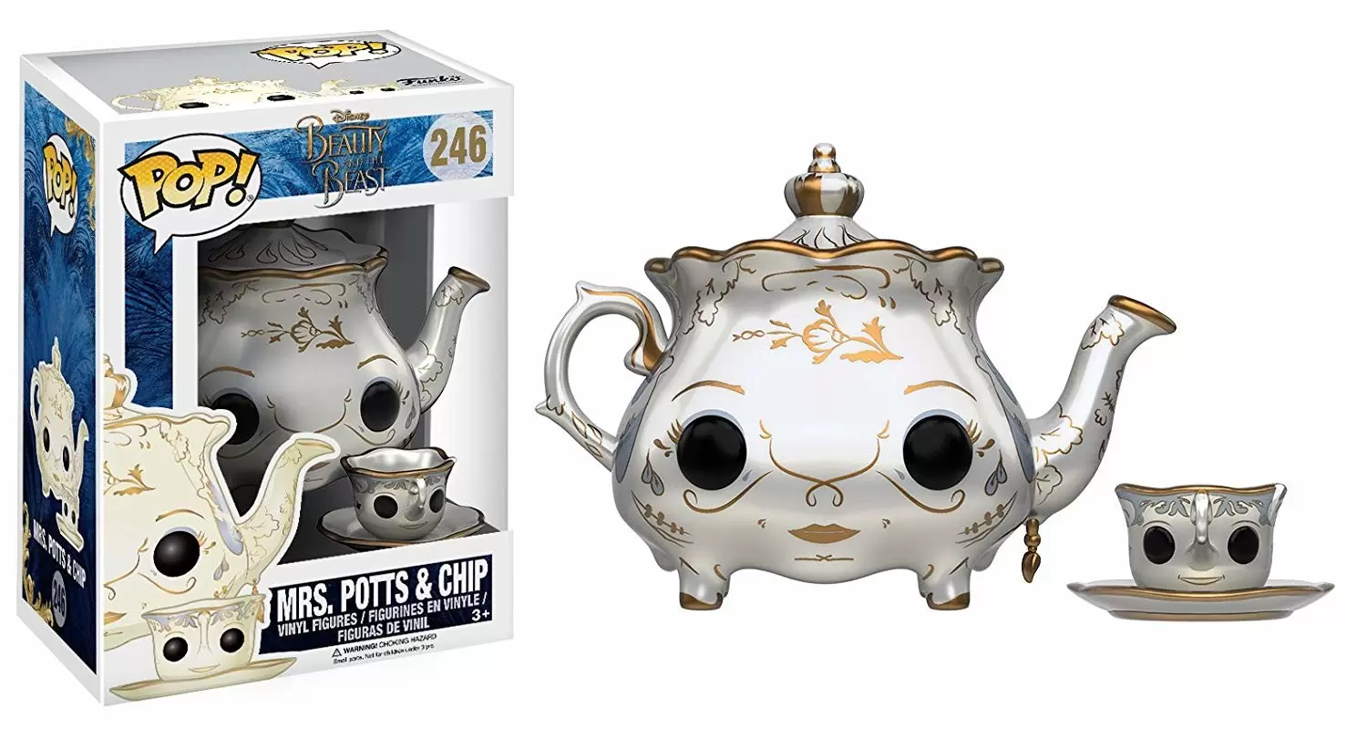 POP! Disney - The Beauty And The Beast - Mrs. Potts And Chips
