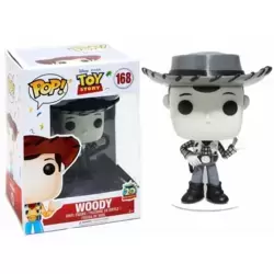 Toy Story - Woody 20th Anniversary Black And White
