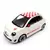Bburago 1/43e - FIAT Abarth 500 (Blanche à Damier)