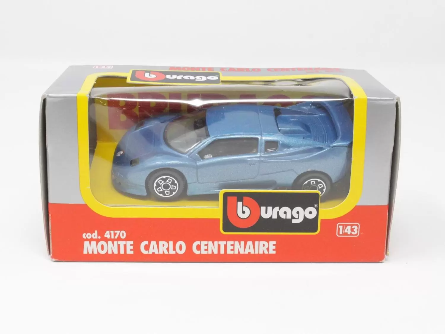 Bburago 1/43e - Aston Martin - Monte Carlo Centenaire - MCA Centenaire (Bleu)