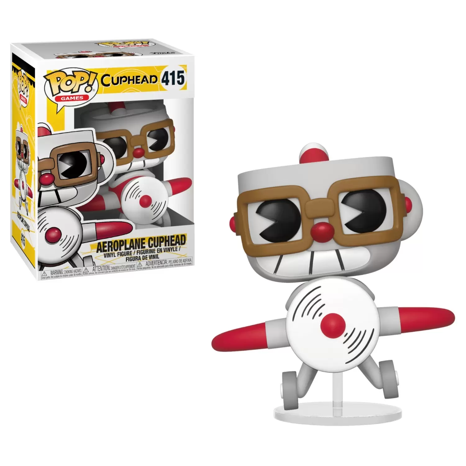 POP! Games - Cuphead - Aeroplane Cuphead