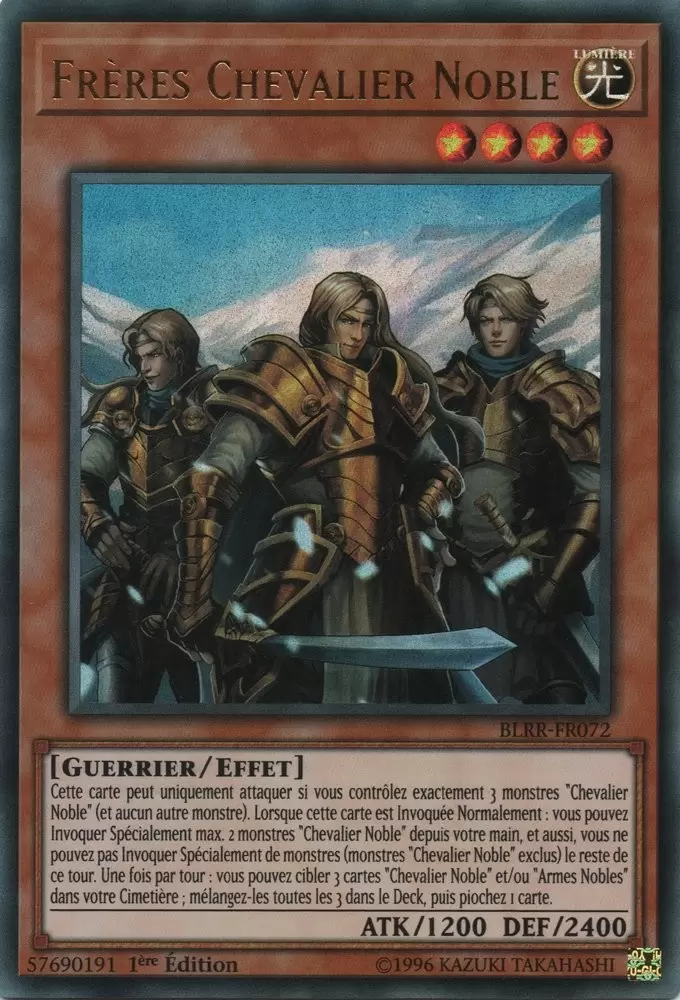Batailles De Légende - Vengeance Impitoyable (BLRR) - Frères Chevalier Noble