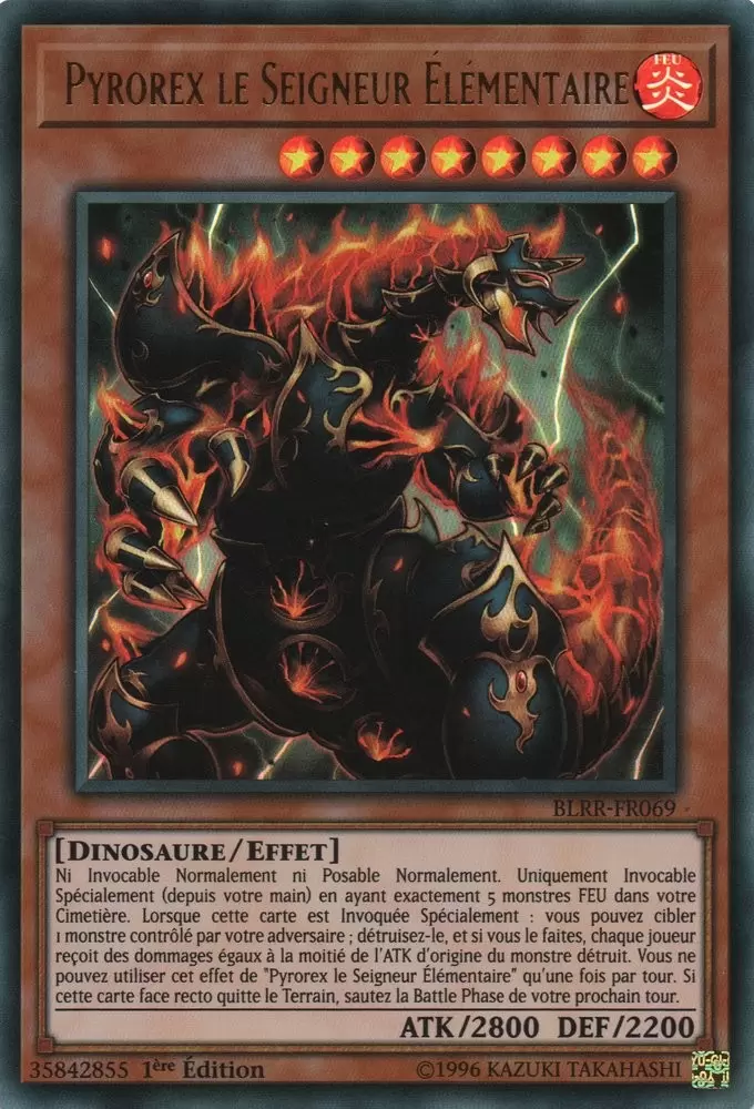 Batailles De Légende - Vengeance Impitoyable (BLRR) - Pyrorex le Seigneur Élémentaire