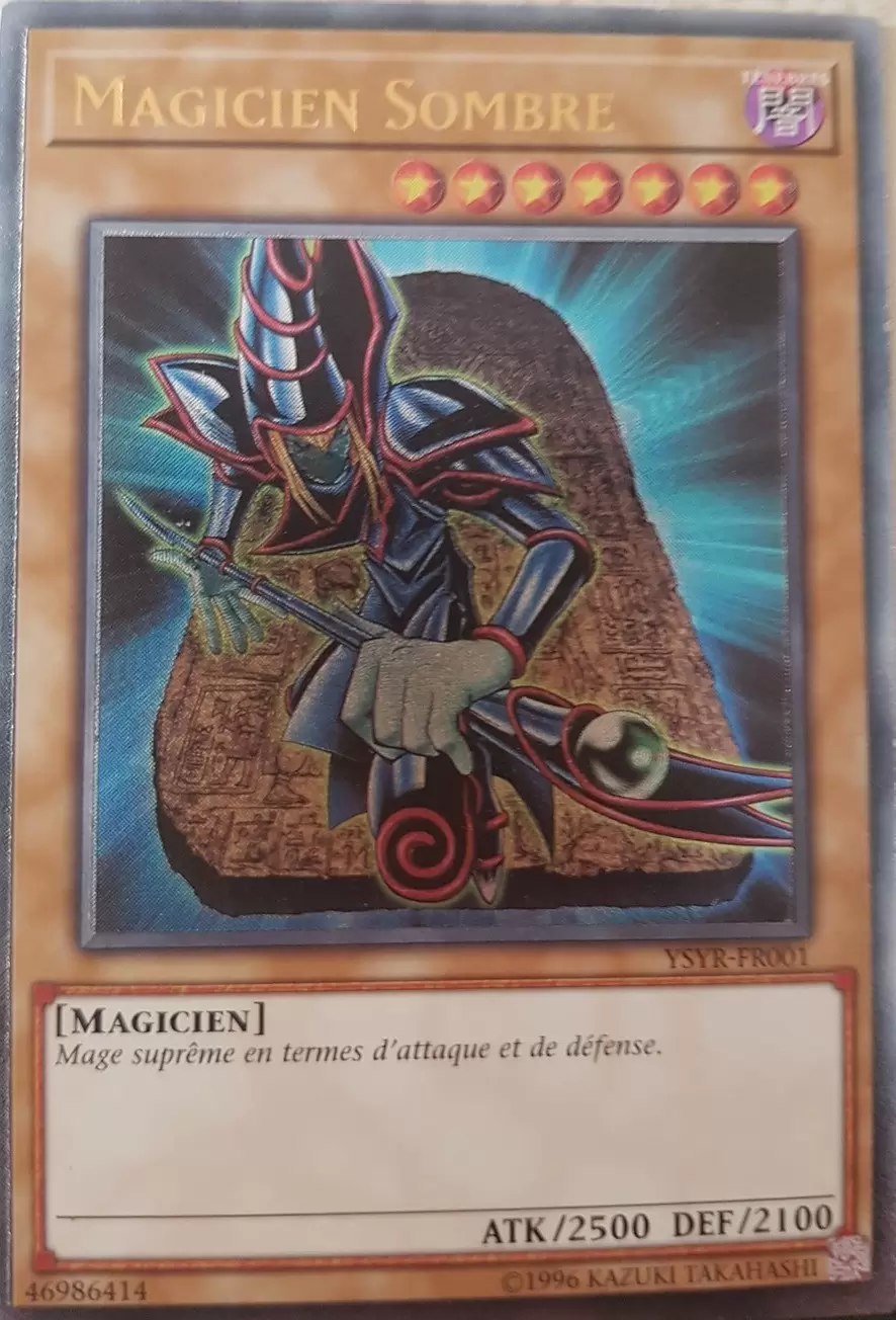 Deck de Démarrage Yugi Revient YSYR - Magicien Sombre UL