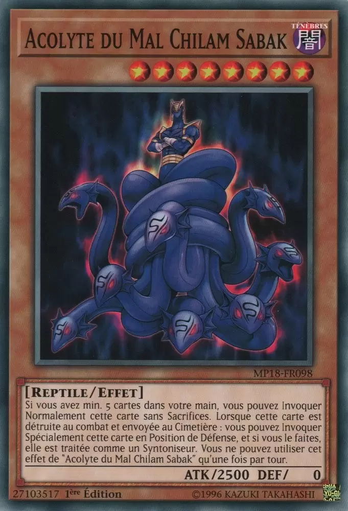 Mega Pack 2018 MP18 - Acolyte du Mal Chilam Sabak