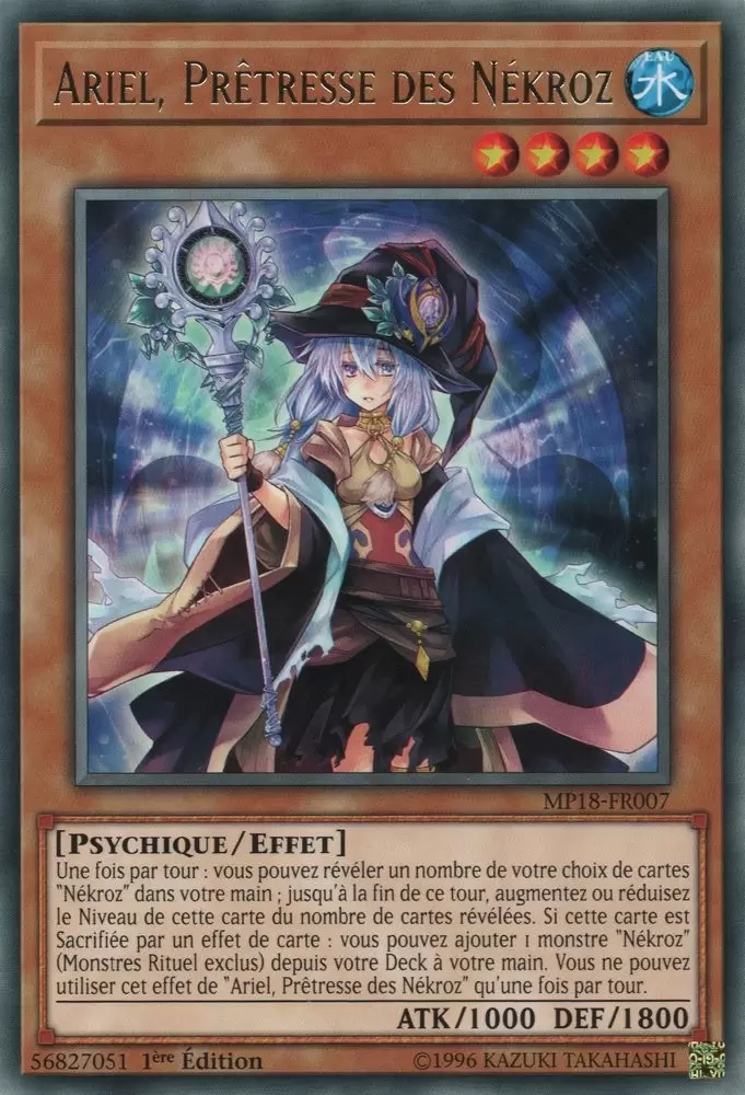 Mega Pack 2018 MP18 - Ariel, Prêtresse des Nékroz